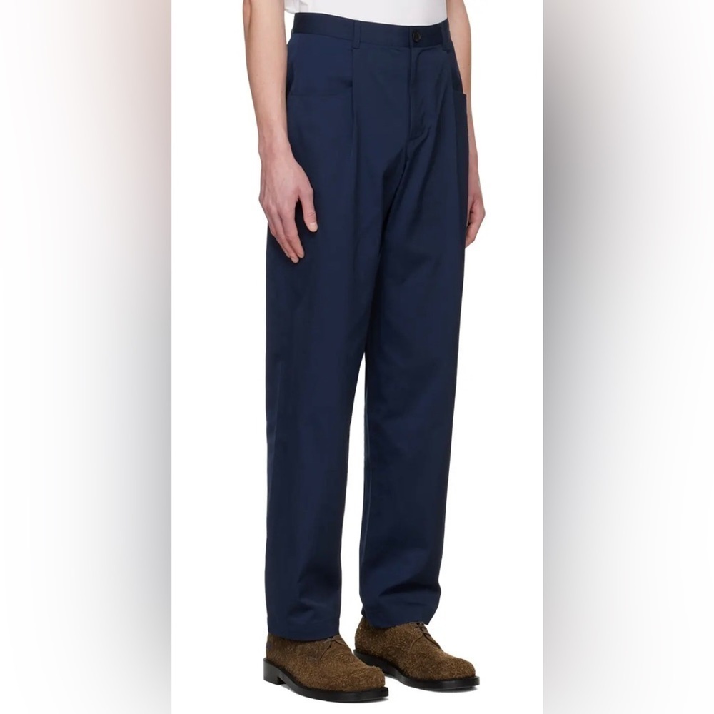 HGBB STUDIO Olmetex Navy Seal Trousers - Water-Repellent Technical Fabric Pants - Picture 4 of 11